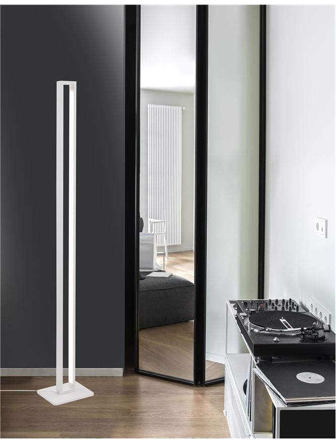 Lampadar de interior Line - Art. 9117327, Nova Luce, Alb