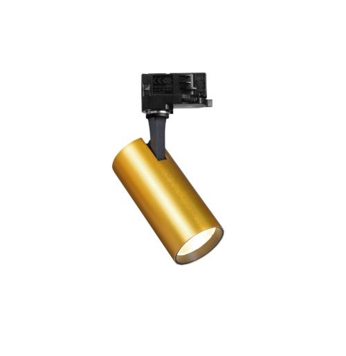 Spot de interior FOX TR 3-PHASE 3000K ON-OFF - Art. 283937, Ideal Lux, Auriu