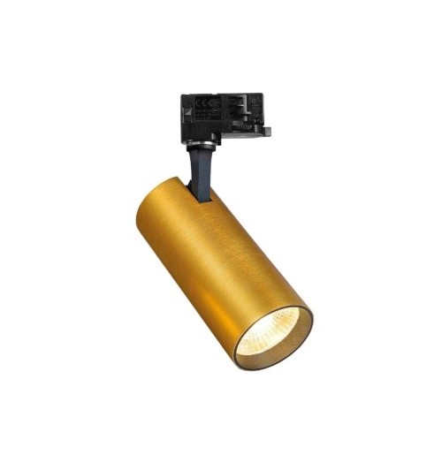 Spot de interior FOX TR 3-PHASE 3000K ON-OFF - Art. 283944, Ideal Lux, Auriu