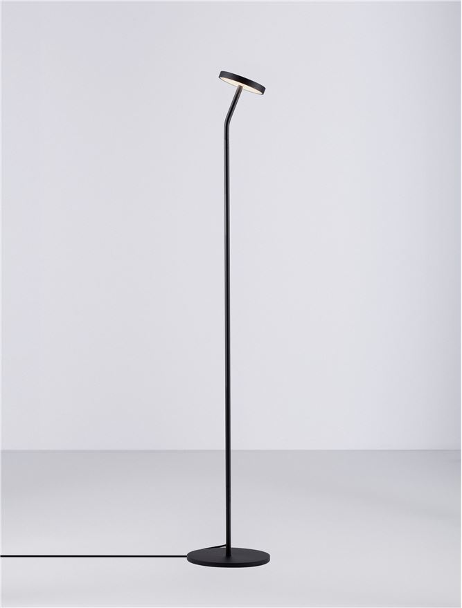 Lampadar de interior Logos - Art. 9540252, Nova Luce, Negru