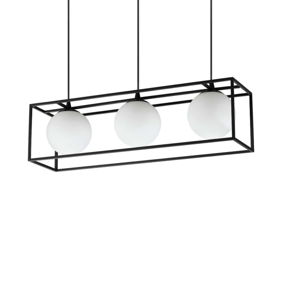 Suspensie de interior LINGOTTO - Art. 327846, Ideal Lux, Negru