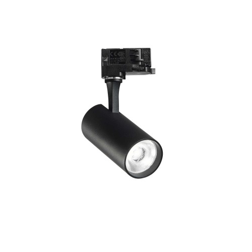 Spot de interior FOX TR 3-PHASE 4000K ON-OFF - Art. 322346, Ideal Lux, Negru
