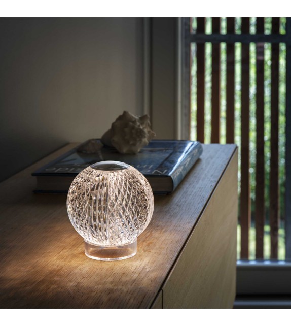 Veioză de interior DIAMOND - Art. 343488, Ideal Lux, Transparent