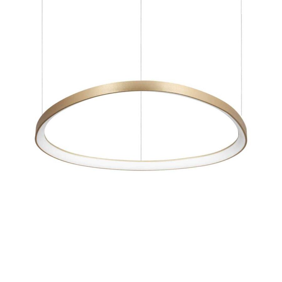 Suspensie de interior GEMINI ON-OFF 2700K - Art. 341637, Ideal Lux, Alamă