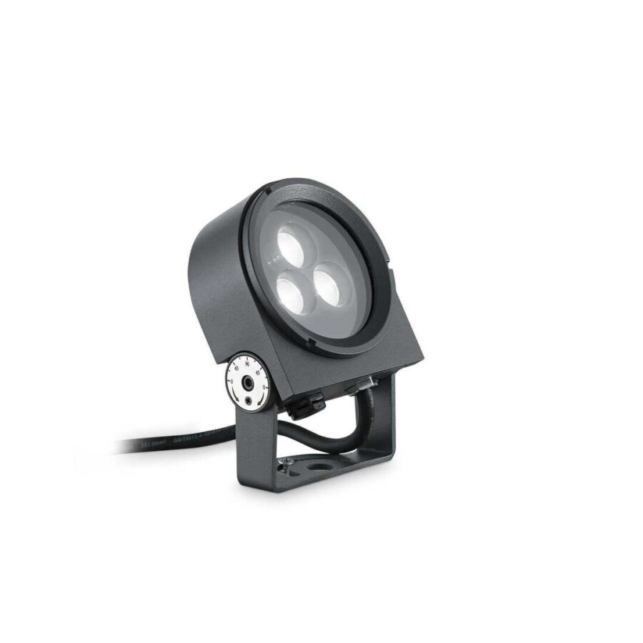 Miniproiector de exterior ULEX SOURCE - Art. 261287, Ideal Lux, Negru