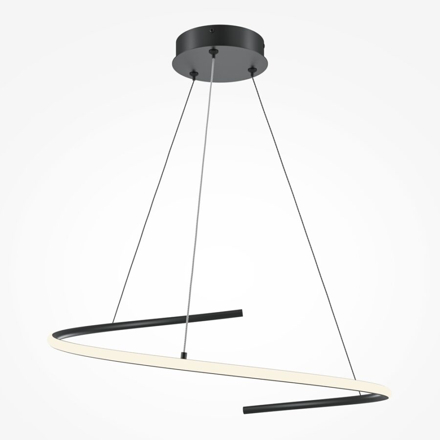 Pendul de interior Curve - Art. MOD242PL-L33BK, Maytoni, Negru
