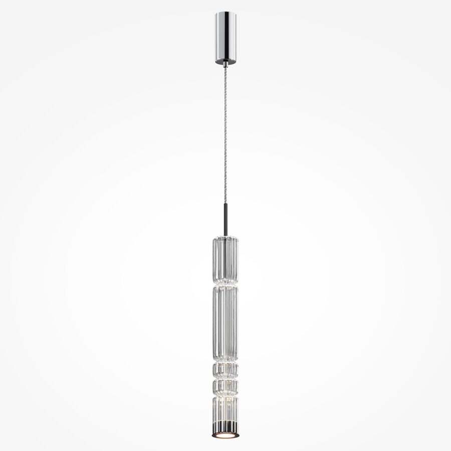 Pendul de interior Ordo - Art. MOD272PL-L12CH3K, Maytoni, Crom