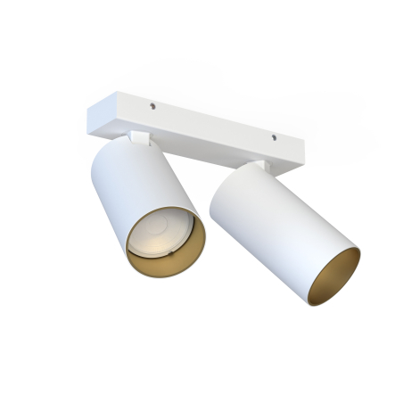 Plafonieră de interior MONO II - Art. 7774, Nowodvorski, Alb/Auriu