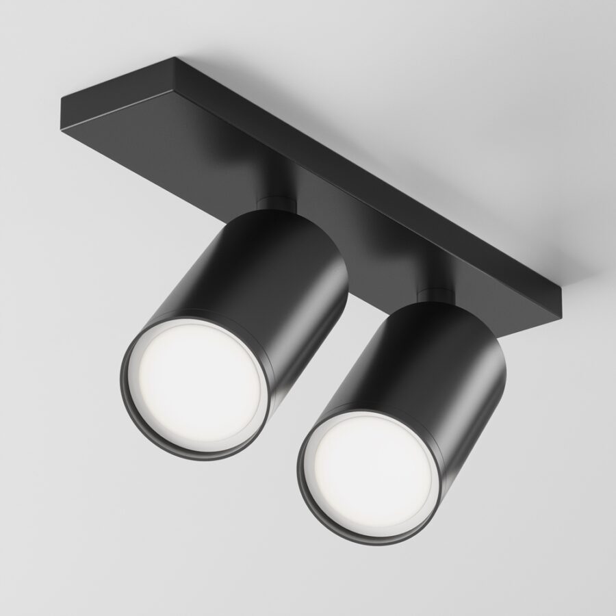 Spot de interior FOCUS S - Art. C051CL-U-2B, Maytoni, Negru