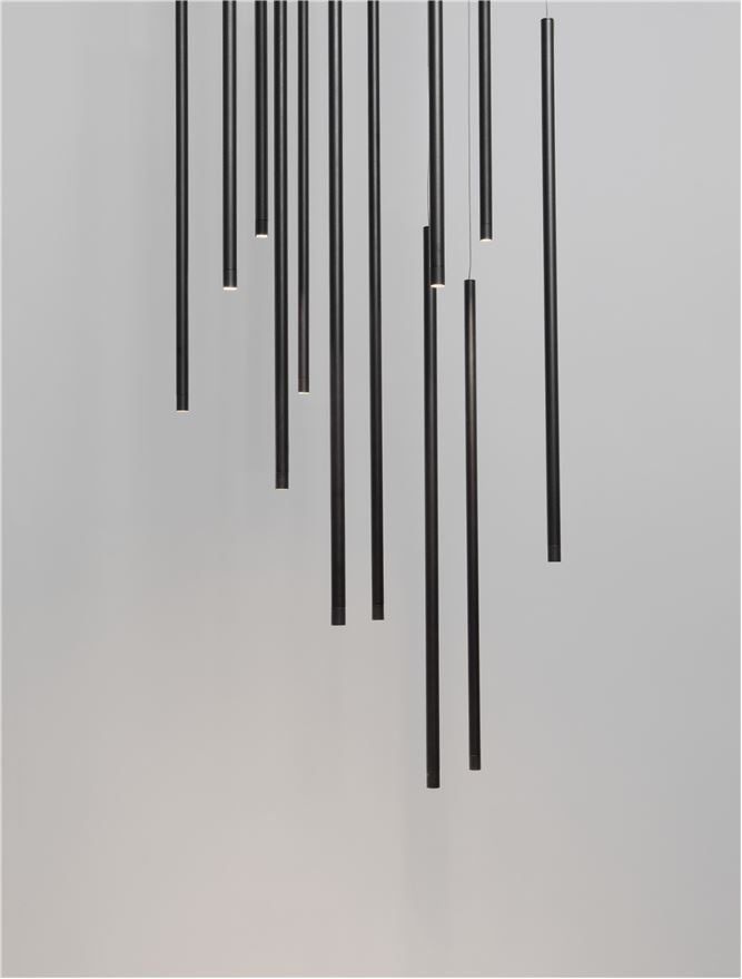 Suspensie de interior Elettra - Art. 9081801, Nova Luce, Negru