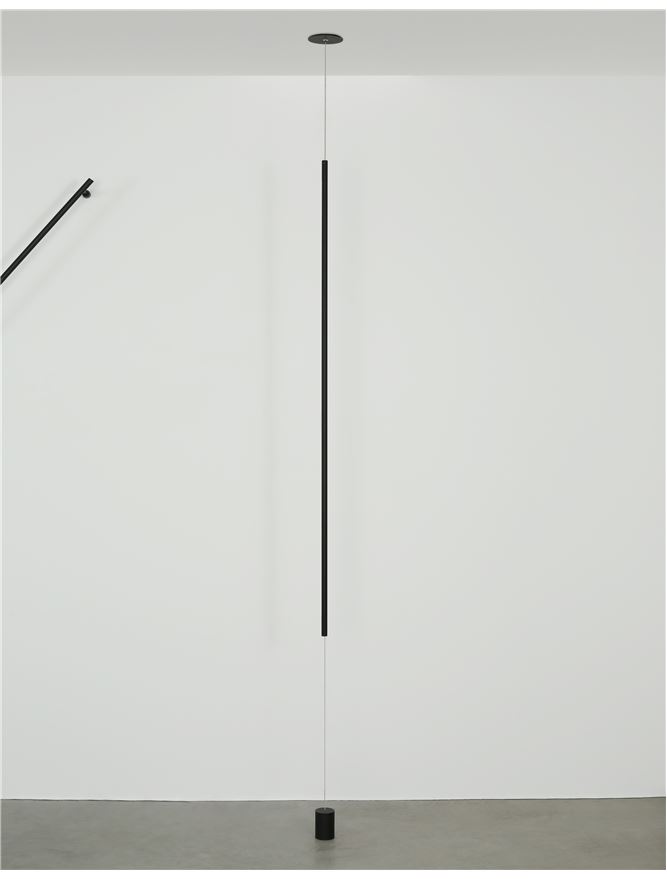 Suspensie de interior Elettra - Art. 9088107, Nova Luce, Negru