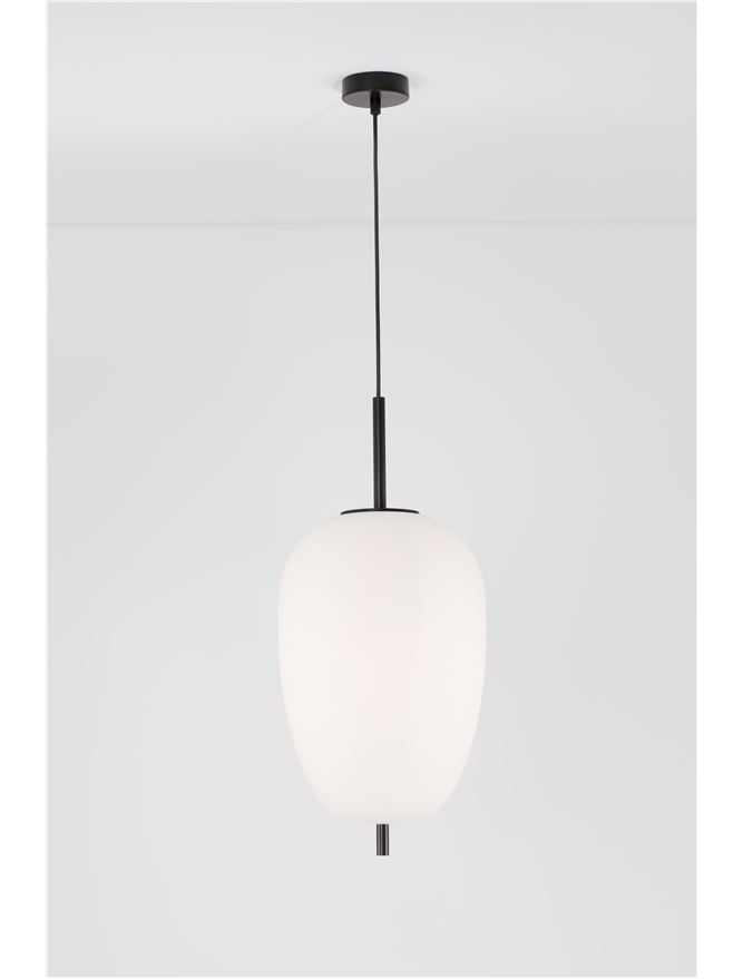 Suspensie de interior Lato - Art. 9624073, Nova Luce, Alb, Negru