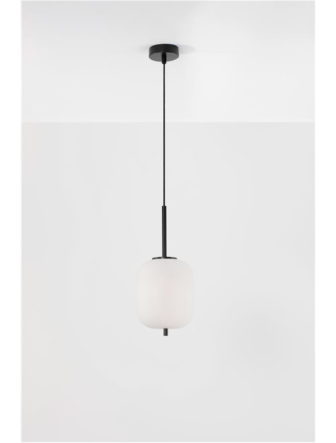 Suspensie de interior Lato - Art. 9624075, Nova Luce, Alb, Negru