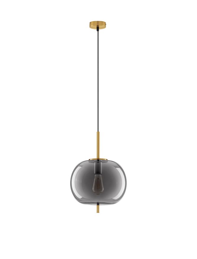 Suspensie de interior Lato - Art. 9624079, Nova Luce, Auriu, Fumuriu