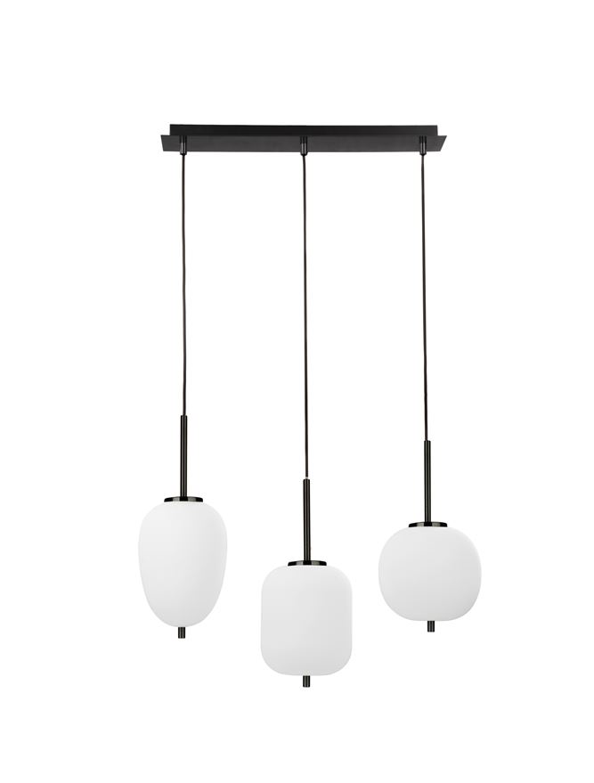 Suspensie de interior Lato - Art. 9624099, Nova Luce, Alb, Negru