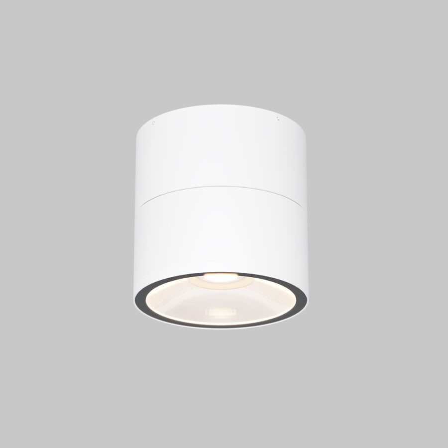 Plafonieră de exterior Spin - Art. O310CL-L5W3K, Maytoni, Alb, IP54