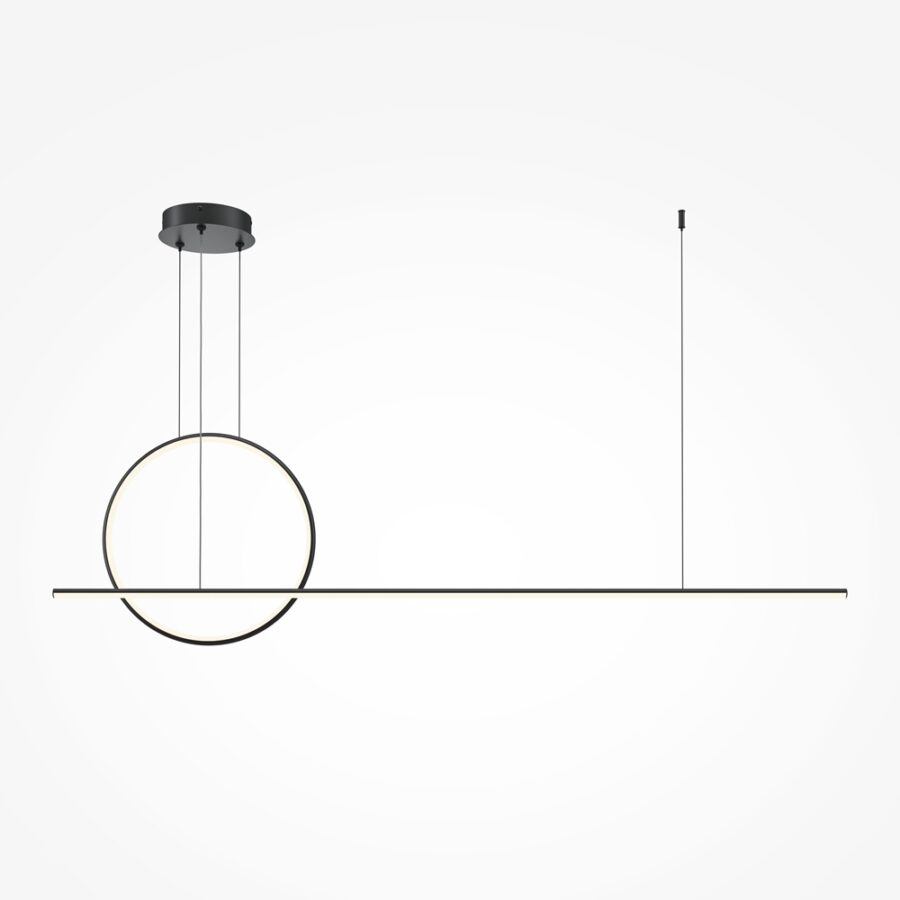 Pendul de interior Halo - Art. MOD247PL-L49BK, Maytoni, Negru