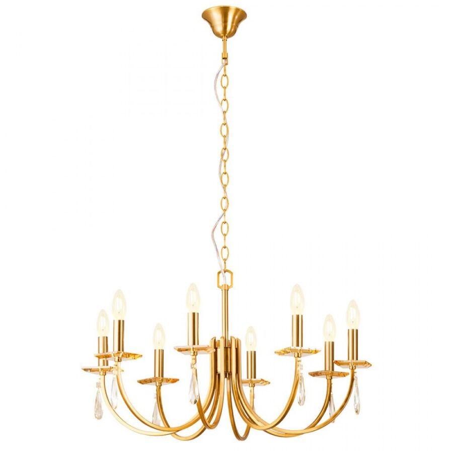 Candelabru de interior ELISIR - Art. IES C8 23 50, Incanti, Alamă