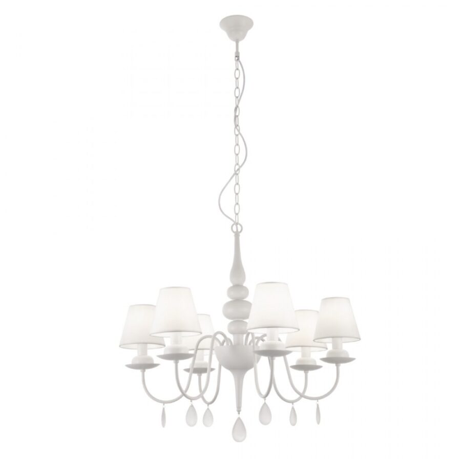 Candelabru de interior ELIZEE - Art. IEL C6 01 01, Incanti, Alb mat