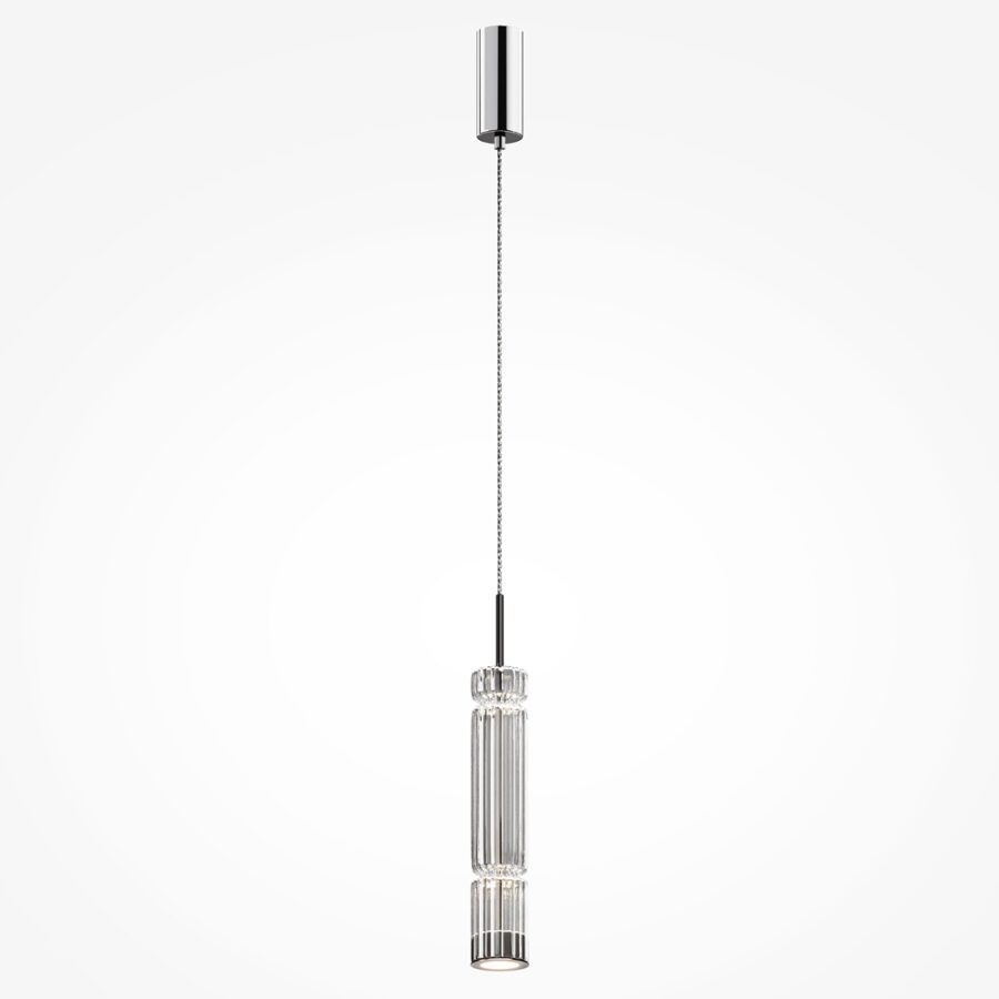 Pendul de interior Ordo - Art. MOD272PL-L12CH3K1, Maytoni, Crom