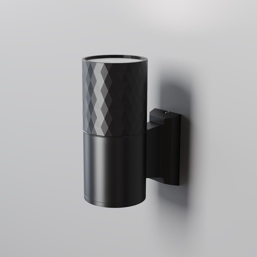 Aplică de exterior Bowery - Art. O583WL-01B, Maytoni, Negru, IP54