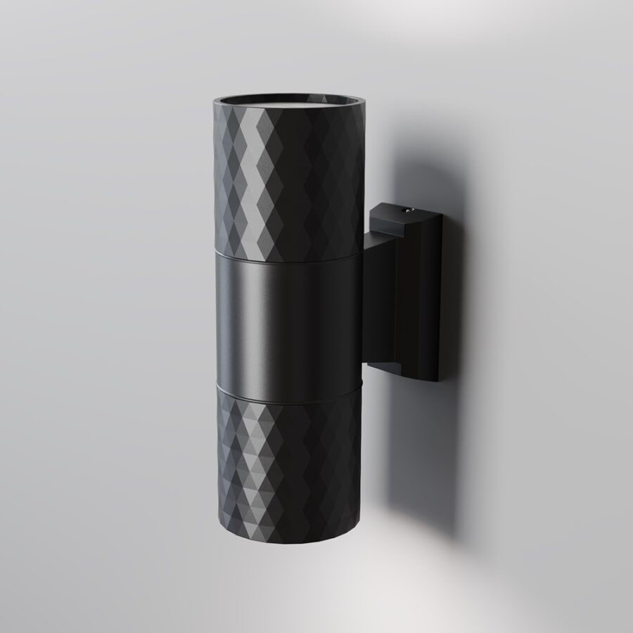 Aplică de exterior Bowery - Art. O583WL-02B, Maytoni, Negru, IP54