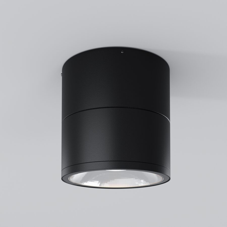 Plafonieră de exterior Spin - Art. O310CL-L12GF3K, Maytoni, Grafit, IP54