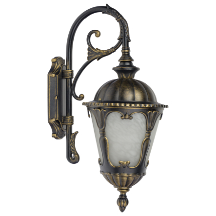 Aplică de exterior TYBR I - Art. 4686, Nowodvorski, Negru/Auriu