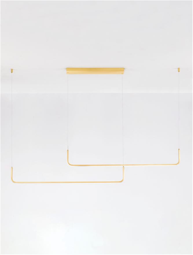 Suspensie de interior Strita - Art. 9006089, Nova Luce, Auriu
