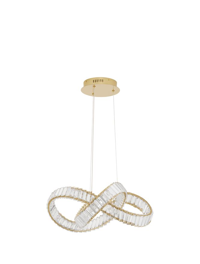 Suspensie de interior Conceto - Art. 9019722, Nova Luce, Auriu/Transparent