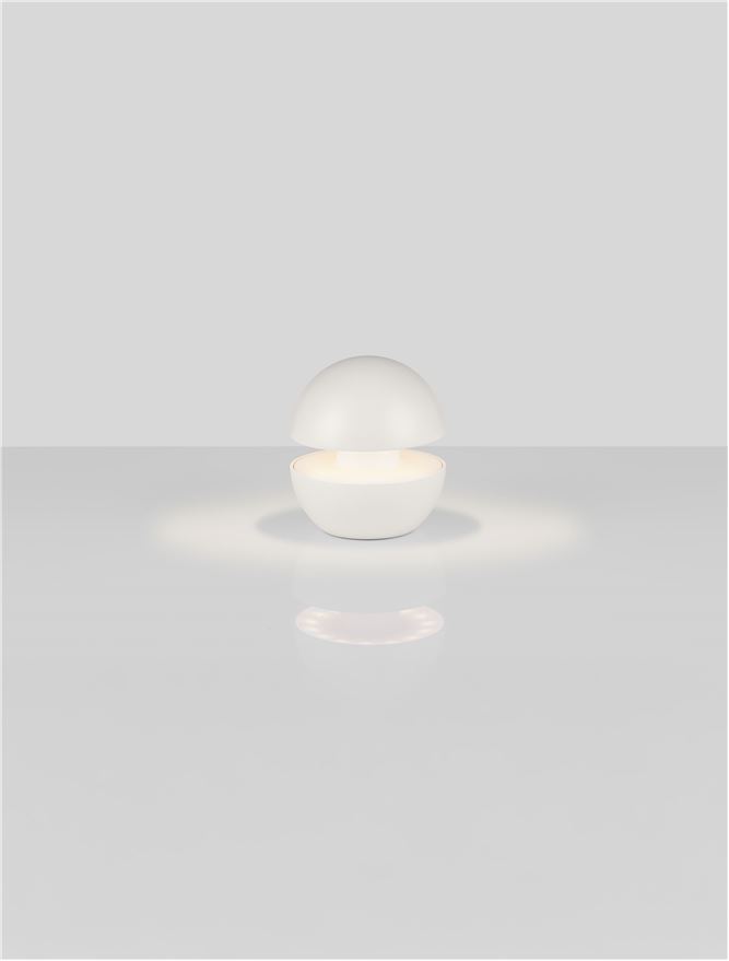 Veioză de exterior Puk - Art. 9136401, Nova Luce, Alb