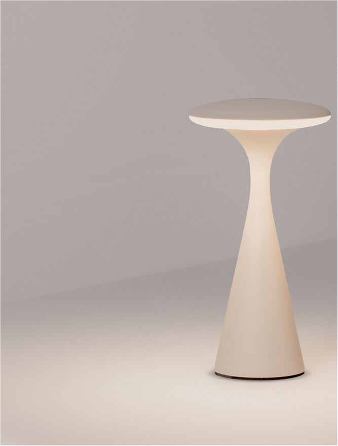 Veioză de exterior Grigio dimabil - Art. 9136455, Nova Luce, Bej nisip