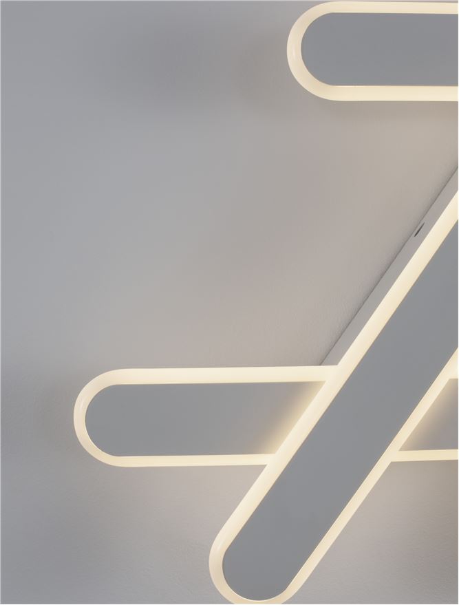 Plafonieră de interior Willow - Art. 9210920, Nova Luce, Alb