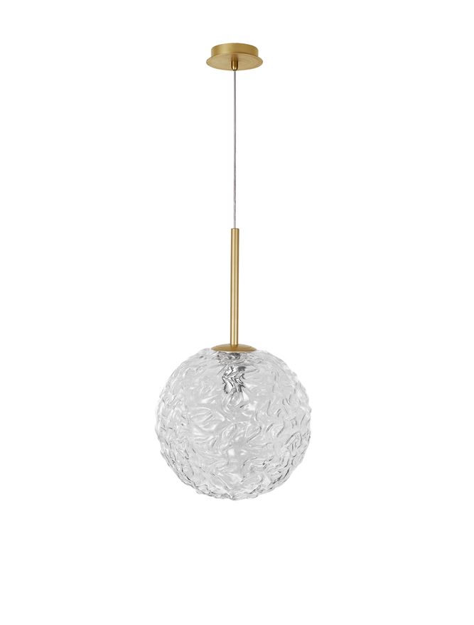 Suspensie de interior Mirano - Art. 9260211, Nova Luce, Auriu/Transparent