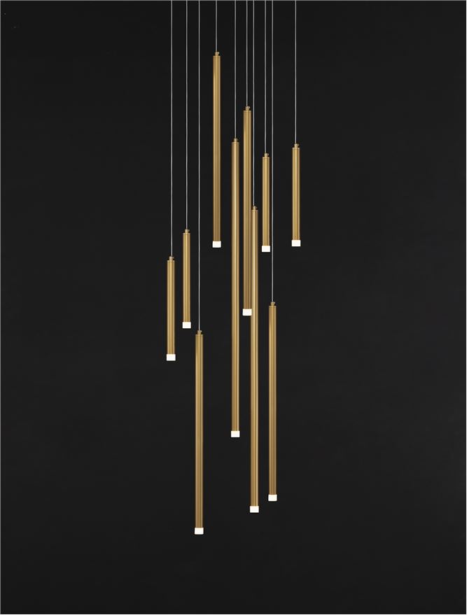 Suspensie de interior Trimle - Art. 9287940, Nova Luce, Auriu