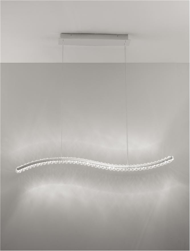 Suspensie de interior Aurelia - Art. 9333070, Nova Luce, Argintiu