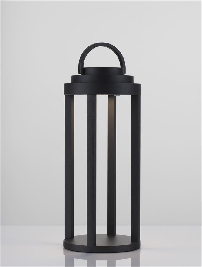 Veioză de exterior Mocha - Art. 9492700, Nova Luce, Negru