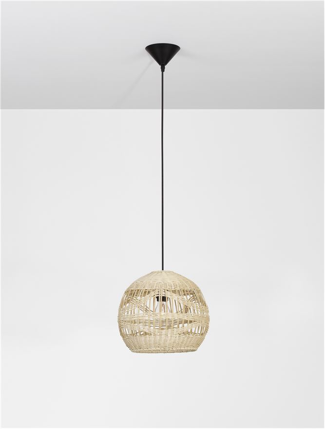 Suspensie de interior Marlo - Art. 9586503, Nova Luce, Nuanță lemn