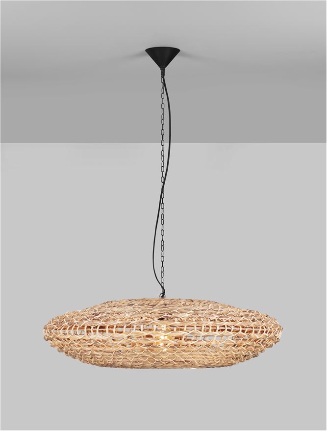 Suspensie de interior Bola - Art. 9586522, Nova Luce, Nuanță lemn