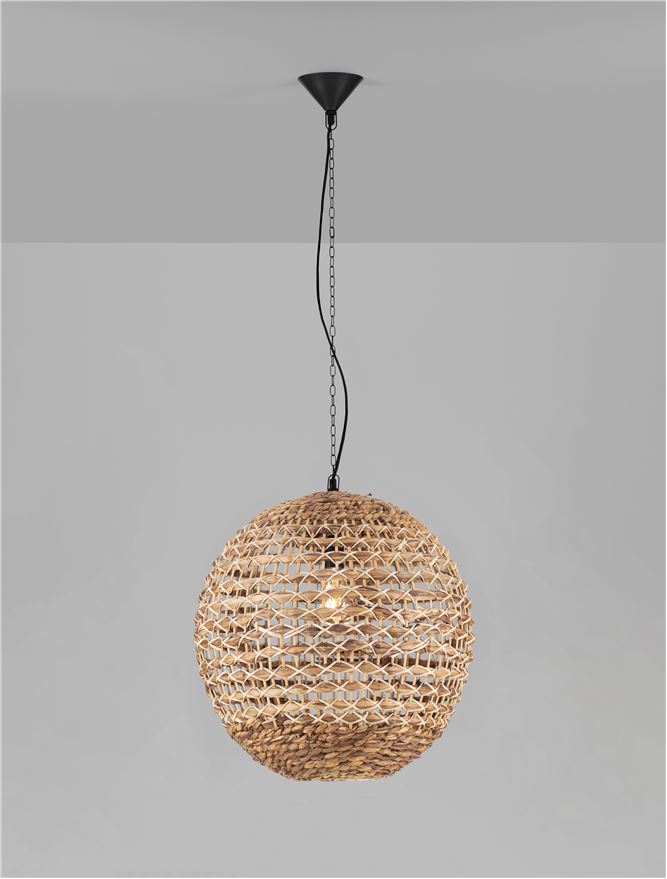 Suspensie de interior Bola - Art. 9586524, Nova Luce, Nuanță lemn