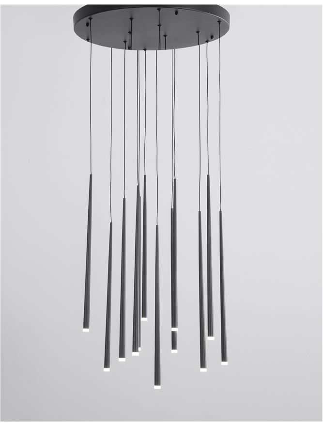 Suspensie de interior Giono - Art. 9601012, Nova Luce, Negru