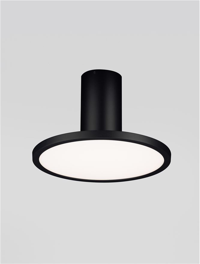 Plafonieră de interior Ekei - Art. 9695109, Nova Luce, Negru