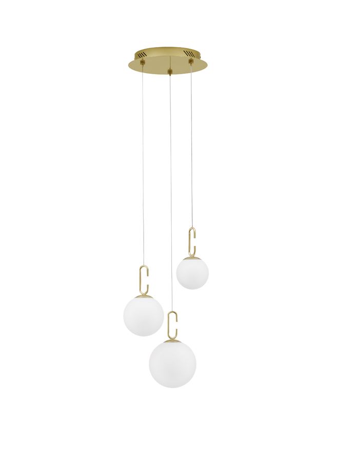 Suspensie de interior Hook - Art. 9695223, Nova Luce, Auriu/Alb