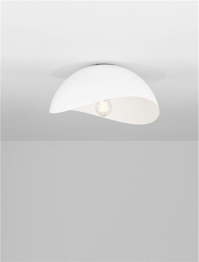 Plafonieră de interior Opsi - Art. 9695306, Nova Luce, Alb