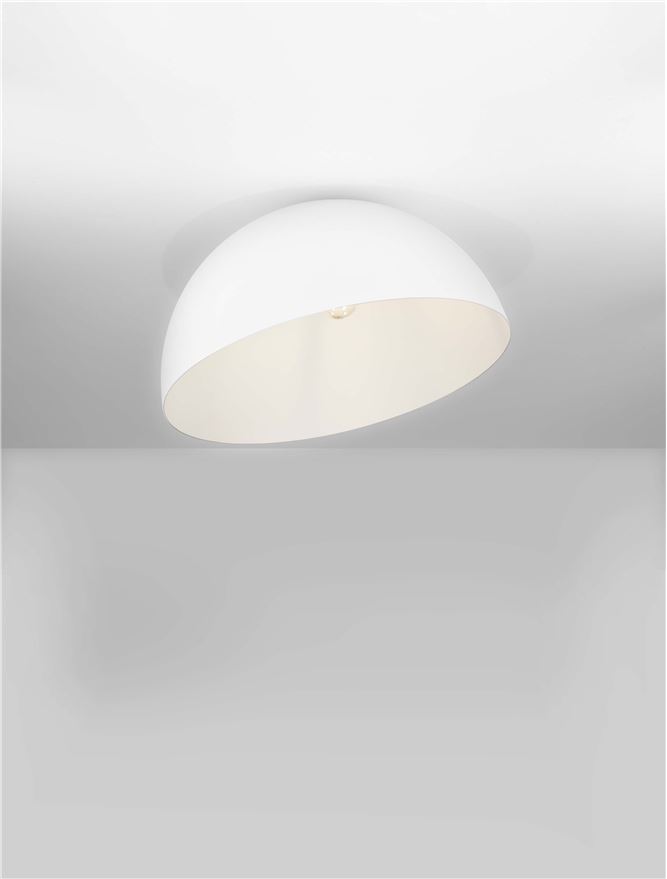 Plafonieră de interior Gea - Art. 9695309, Nova Luce, Alb