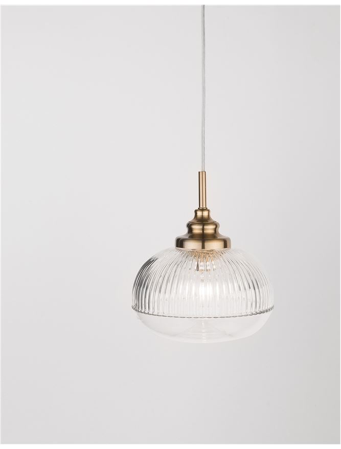 Suspensie de interior Mond - Art. 9738211, Nova Luce, Auriu/Transparent