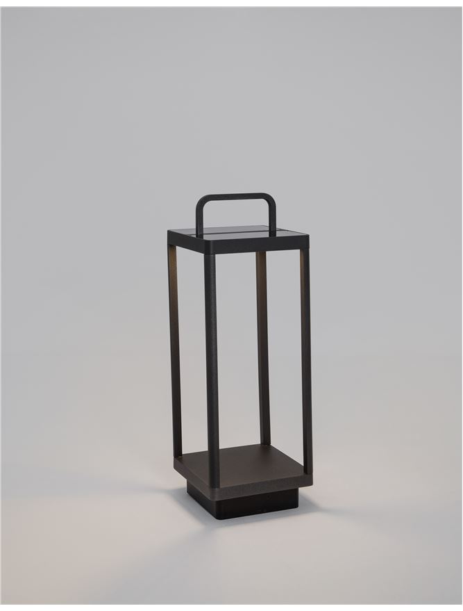 Veioză de exterior solară/USB Bali - Art. 9922510, Nova Luce, Negru