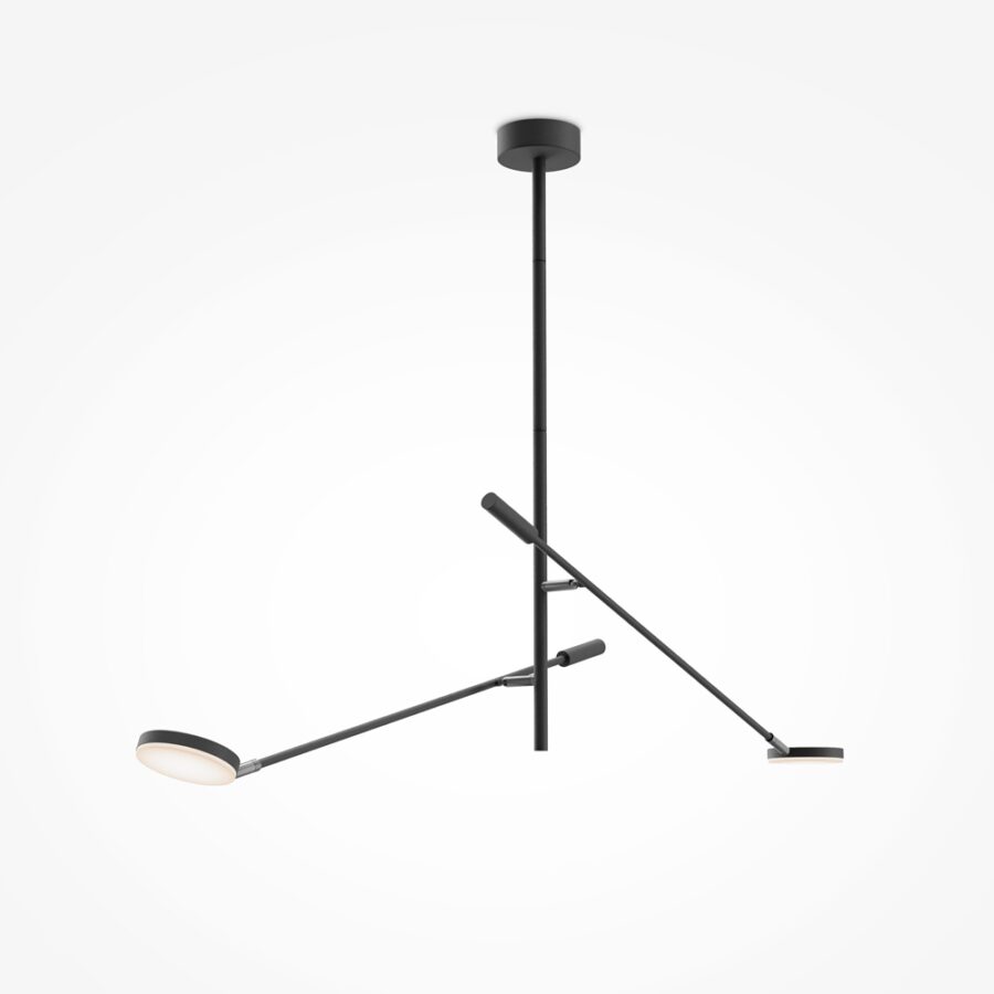Lustră de interior Fad - Art. MOD070CL-L15B3K1, Maytoni, Negru