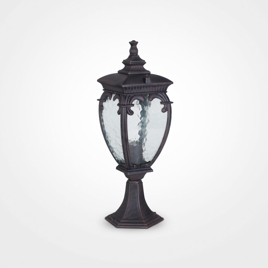 Stâlp de exterior Fleur - Art. O414FL-01BZ, Maytoni, Bronz antic