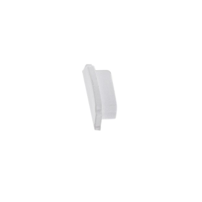 Element de capăt pentru profilul PRF009, cu gaură de acces a conductoarelor electrice